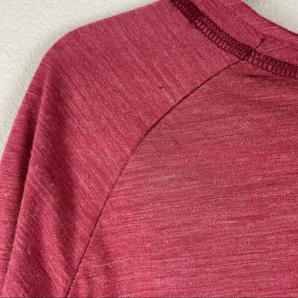 Prana Red Carissa Long Sleeve Top - Picture 8 of 9